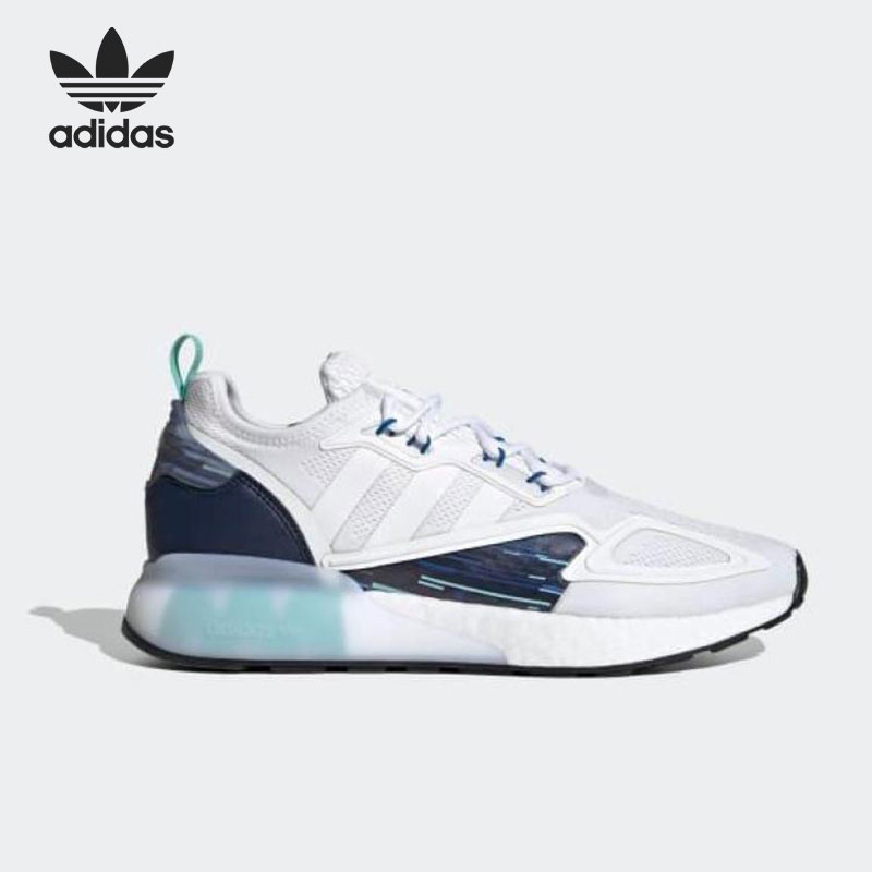 阿迪达斯ZX2KBOOST男女跑步鞋