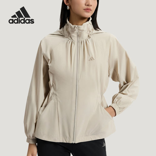 Adidas/阿迪达斯官方正品SFL WV JKT女士防晒户外时尚外套KH2659