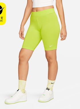 Nike/耐克正品夏季新款女士跑步训练骑行紧身短款CZ8527-321