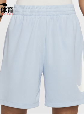 Nike/耐克正品Dri-FIT大童透气针织休闲经典运动短裤DX5361-440