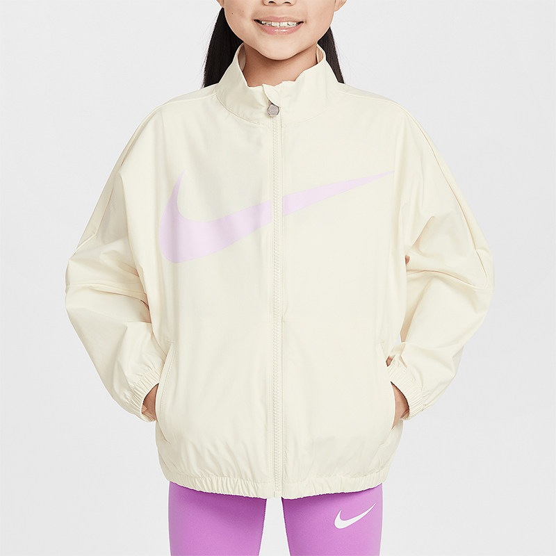 Nike/耐克正品Swoosh小童梭织轻盈休闲经典防晒外套II2415-113,童装/婴儿装/亲子装,普通外套,淘宝优惠券,粉丝福利购,淘宝优惠卷