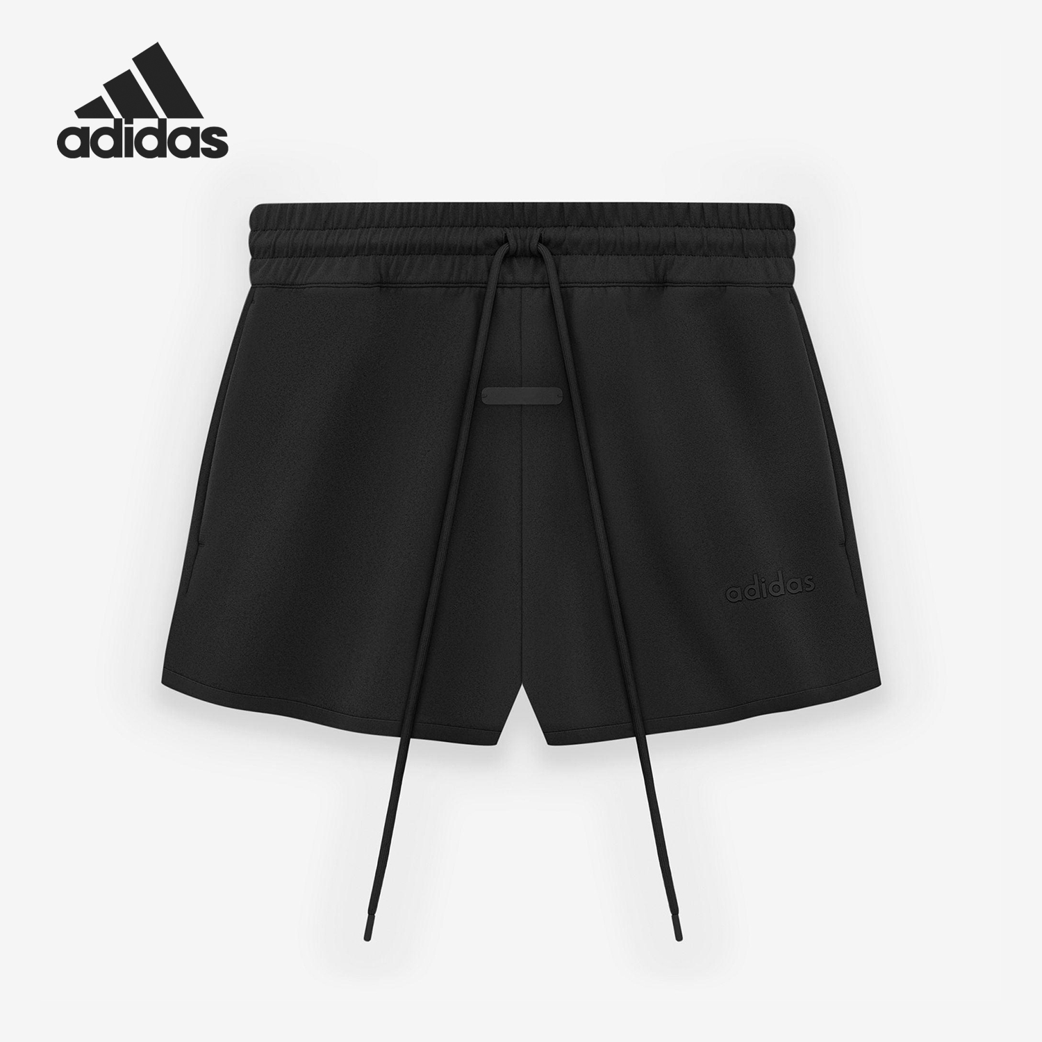Adidas/阿迪达斯官方正品夏季新款男士针织休闲运动短裤IS5302
