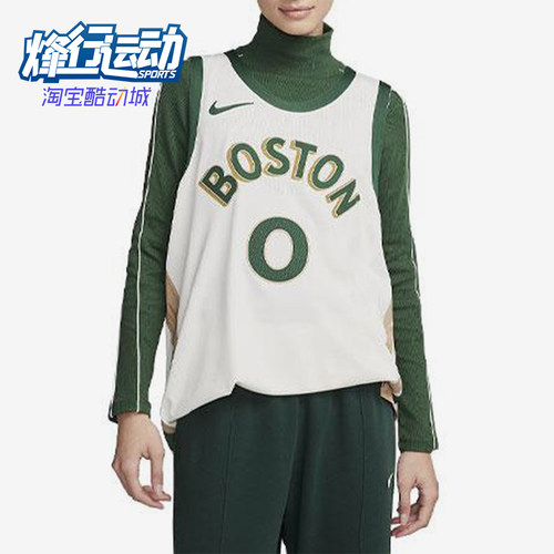 Nike/耐克正品NBA男女复古圆领时尚经典字母篮球背心DX8748-133