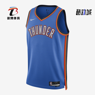 Nike/耐克正品Oklahoma Swingman男士透气无袖T恤DN2147-403