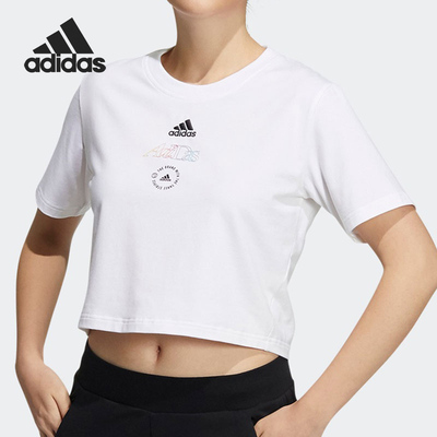 阿迪达斯女子正品运动T恤清仓特价HA3640【亚洲码】