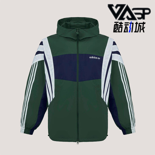 Adidas/阿迪达斯正品三叶草男士宽松时尚运动梭织耐穿外套KW4810