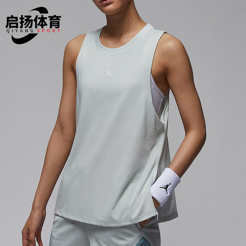 Nike/耐克正品JORDAN女士透气轻盈网眼布训练运动背心FB4630-034