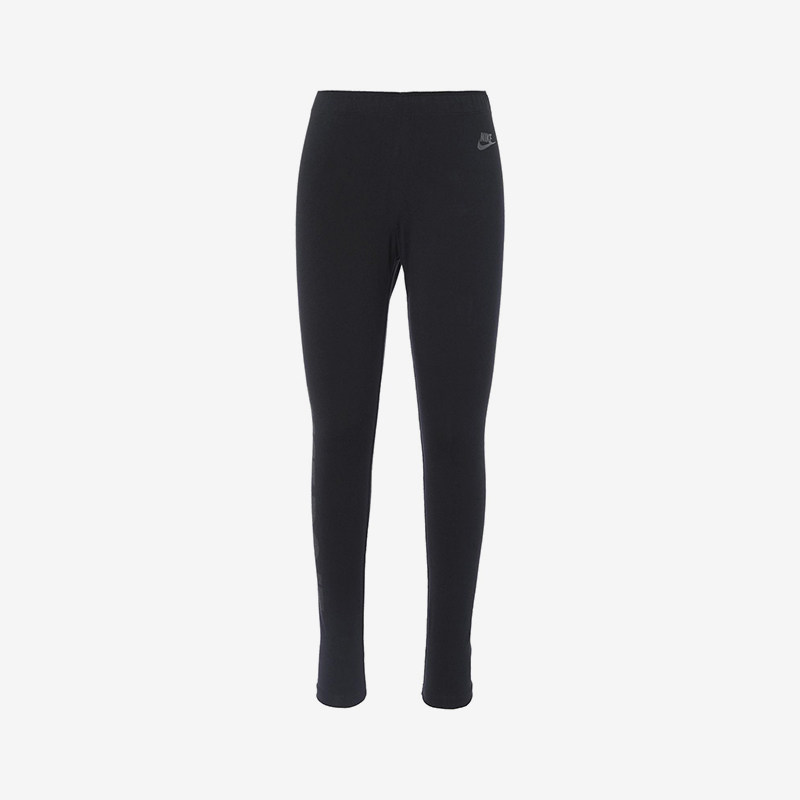 Nike耐克正品女保暖紧身高腰印花弹力打底裤运动长裤639003-010