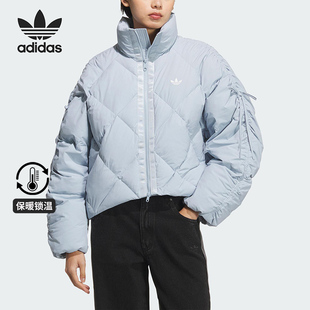 COM BOW DOWN女士保暖简约宽松羽绒服KC2612 阿迪达斯正品 Adidas