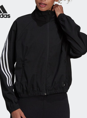 Adidas/阿迪达斯官方正品W FI WV TT 女子运动夹克外套 GU9684