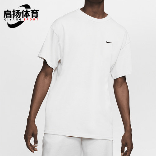 Nike/耐克正品夏季新款男士针织简约户外运动短袖DA0321-100
