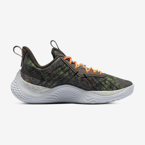 UA/安德玛正品CURRY FLOW 10男女同款系带复古篮球鞋3025623-101