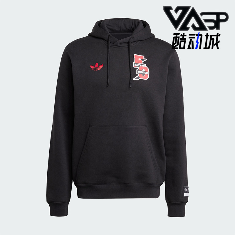 阿迪达斯男士印花户外耐穿卫衣