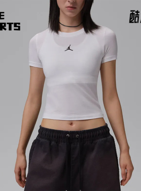 Nike/耐克正品JORDAN套头短袖T恤新款女经典短袖T恤II9929-100