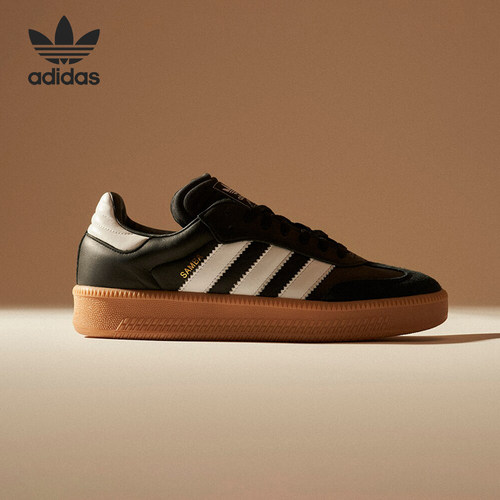 Adidas/阿迪达斯官方正品SAMBA XLG男女款厚底低帮休闲鞋IE1379