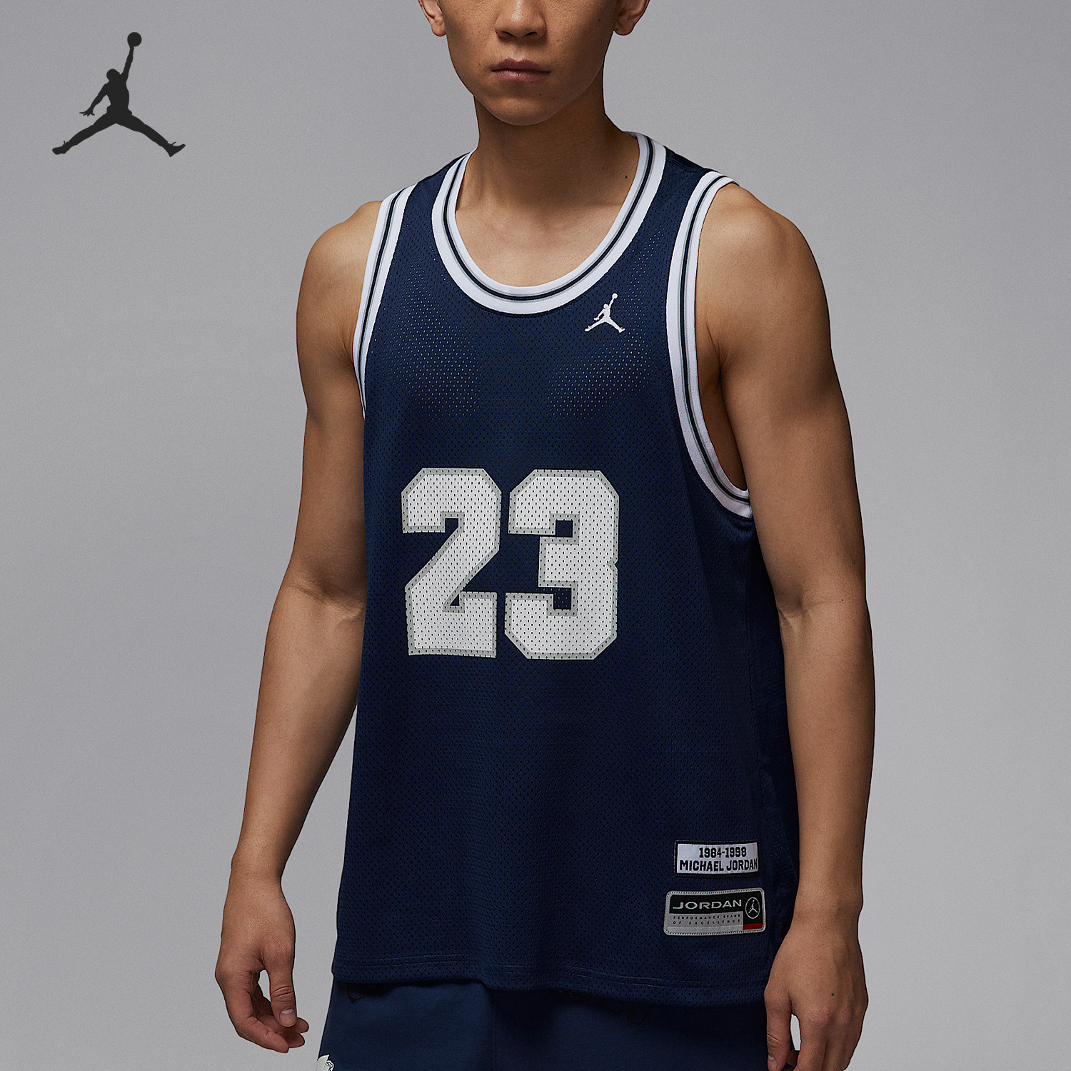 Nike/耐克正品JORDAN男士透气网眼布轻盈无袖短裤HF9376-410