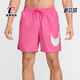 Breaker男士 宽松时尚 经典 Nike HV7077 Swim 透气短裤 600 耐克正品