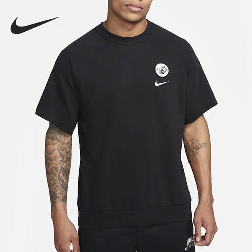 Nike/耐克正品当季新款男子运动休闲透气圆领短袖DX1543-010