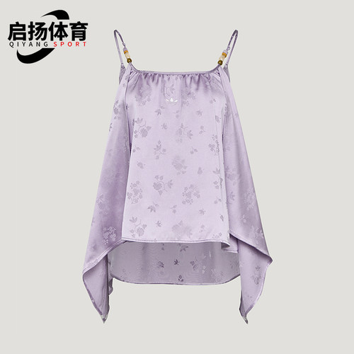 Adidas/阿迪达斯正品女士新中式透气时尚休闲背心T恤LD6442