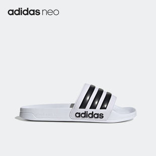 Adidas/阿迪达斯正品neo ADILETTE SHOWER男女舒适拖鞋GZ5921