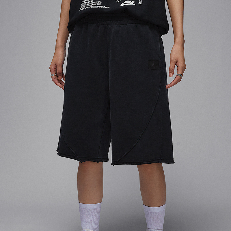 Nike/耐克正品JORDAN女士休闲宽松针织运动透气短裤IB9859-010