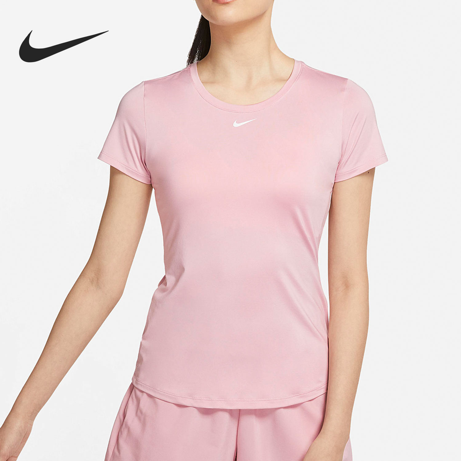 Nike/耐克正品 ONE DF SS SLIM TOP 女子运动T恤 DD0627-630