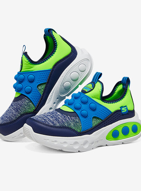Skechers/斯凯奇正品Skech Pops柔软一脚蹬儿童运动休闲鞋