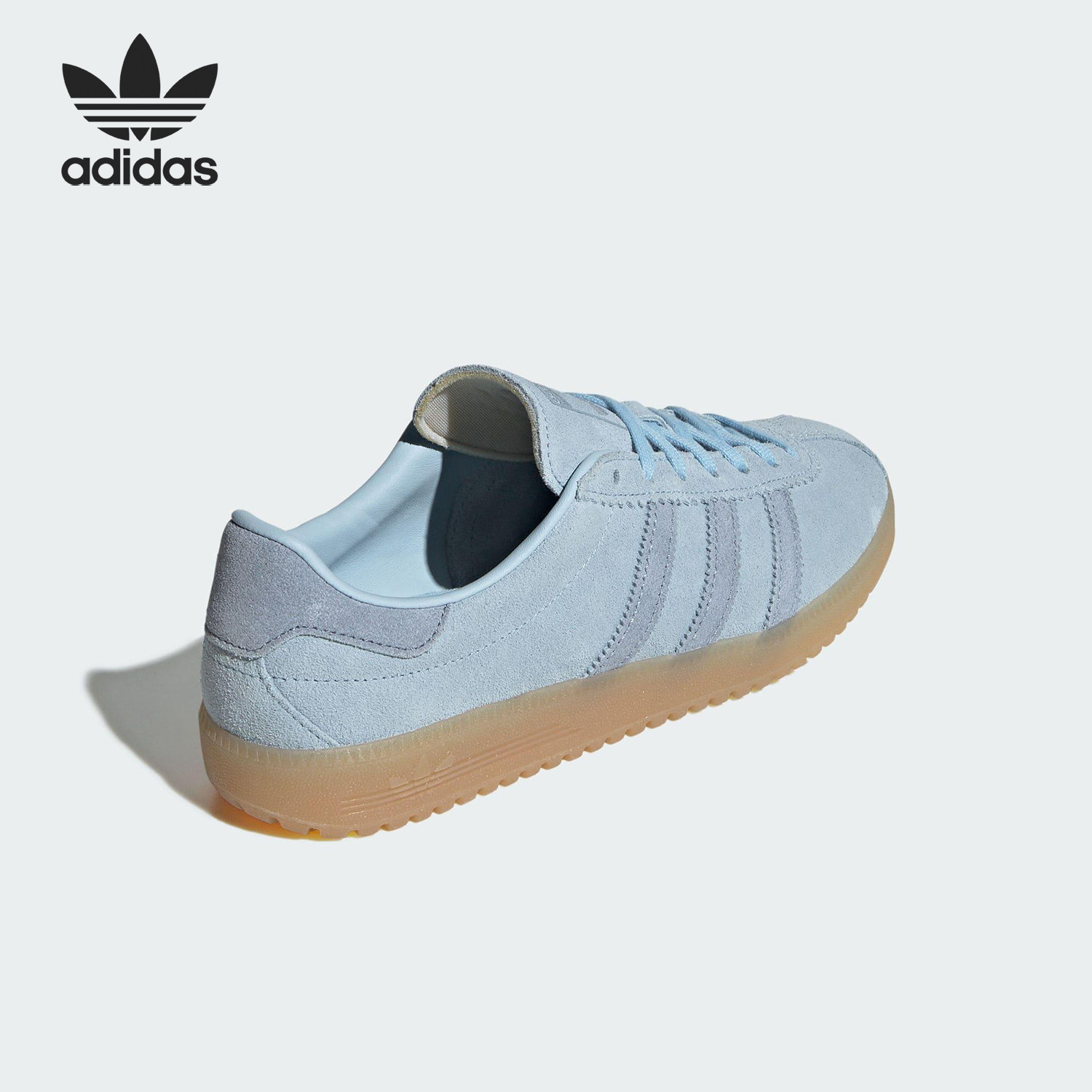 Adidas/阿迪达斯官方正品三叶草女士休闲低帮系带运动鞋JS3974