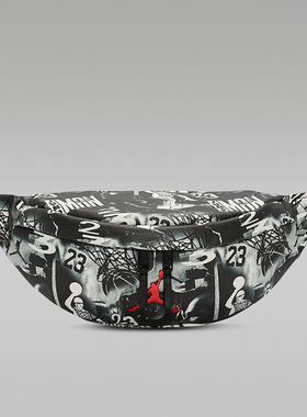 Nike/耐克正品JORDA男女同款都市风图案经典运动腰包II7299-011