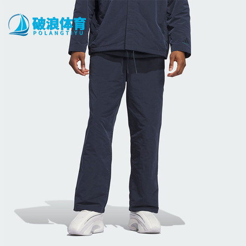 阿迪达斯男士运动宽松裤子