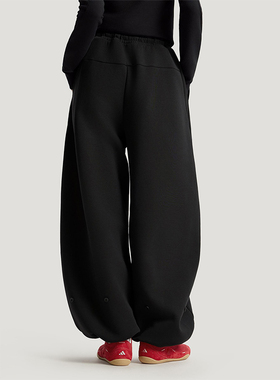 Adidas/阿迪达斯正品FOS W DK PT1女士亲肤针织宽松休闲裤KR7572