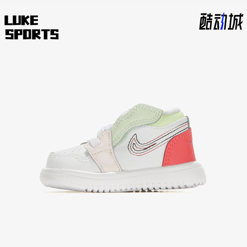 Nike/耐克正品JORDAN婴童圆头中帮舒适轻便防滑运动鞋CD7227-176