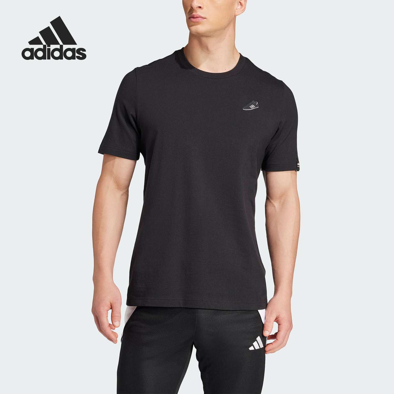 Adidas/阿迪达斯官方正品Copa男士运动针织透气圆领短袖JJ1421