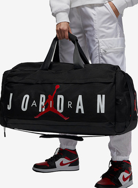 Nike/耐克正品Jordan新款训练大容量男女运动拎包FD7041-010