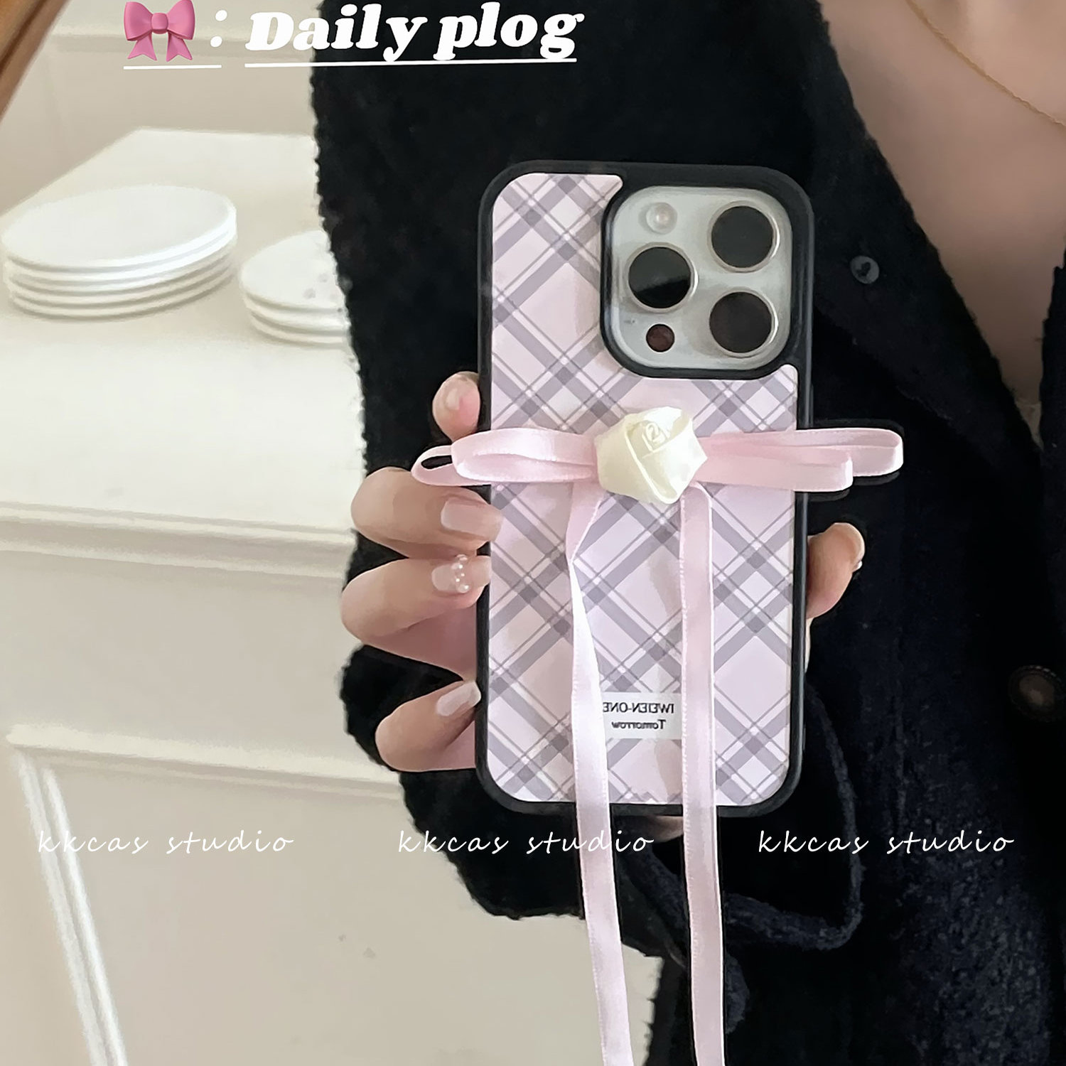 iphone15pro少女心韩风手机壳17
