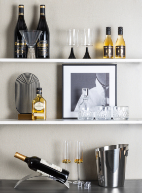 红酒杯威士忌冰桶道具摄影摆件