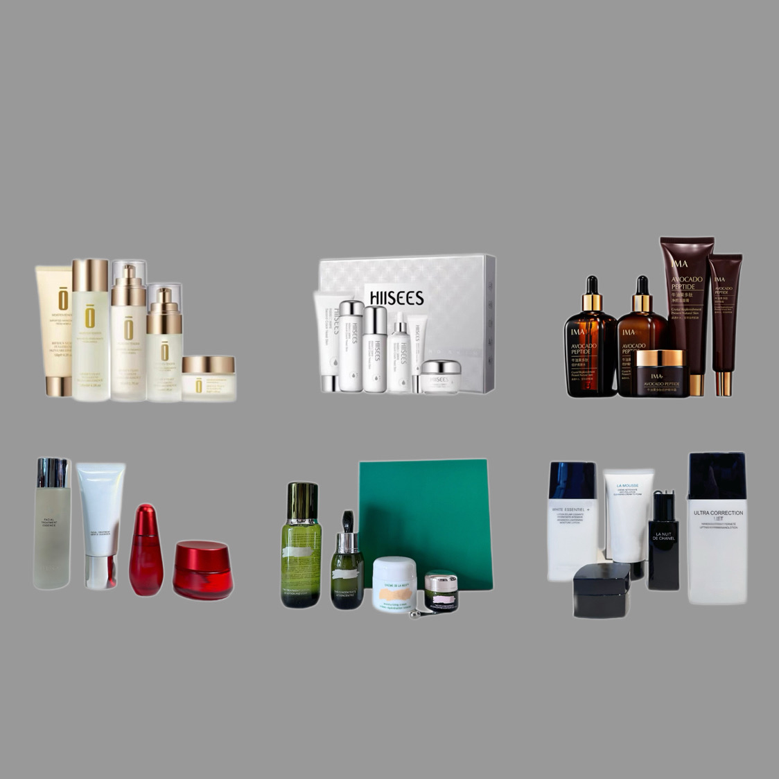 卫生间摆件衣帽间道具套装护肤品｜化妆品梳妆台摆件女士样板间