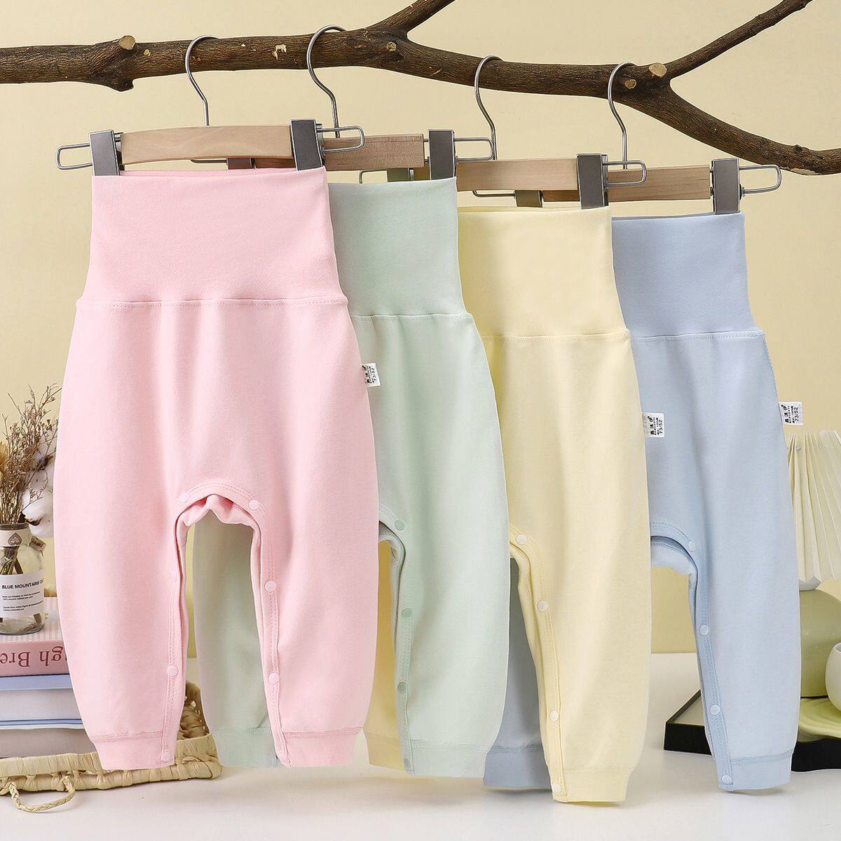 婴儿纯棉无骨免脱裤宝宝高腰护肚裤儿童春秋打底内衣免脱裤大PP裤,童装/婴儿装/亲子装,保暖裤,淘宝优惠券,粉丝福利购,淘宝优惠卷