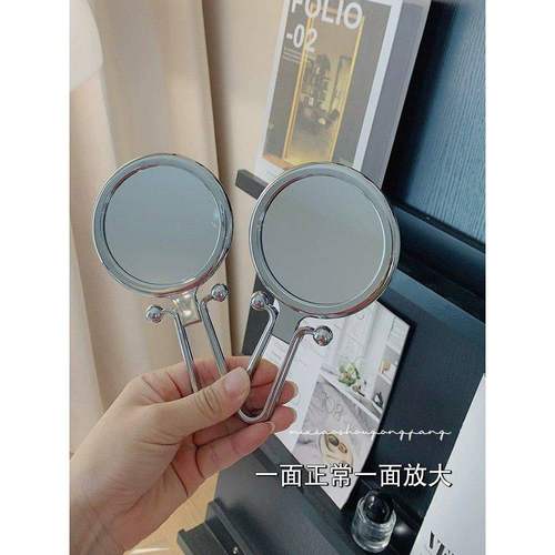 德国可折叠化妆镜旅行户外便携式放大双面镜高价值轻豪华便携式处