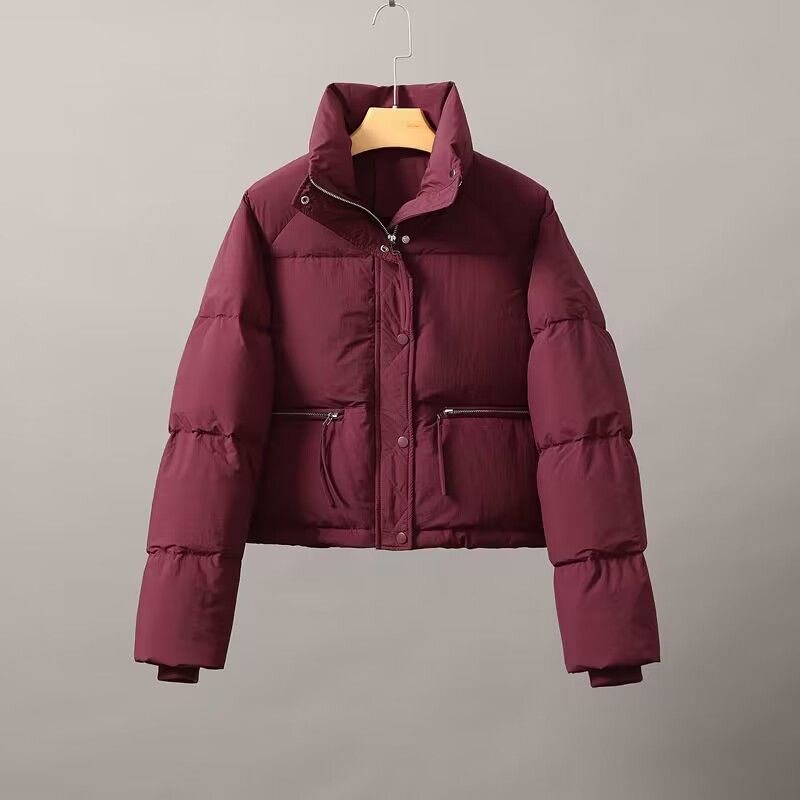 冬季新款棉服女短款ins面包服百搭棉袄韩版大码宽松冬季棉衣外套