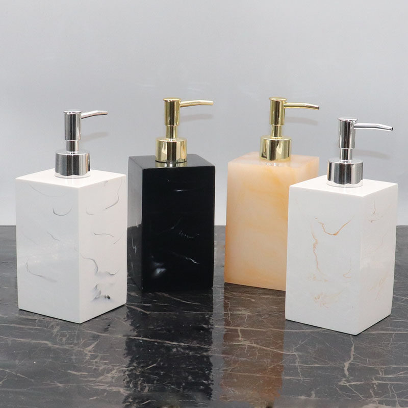 酒店洗手液瓶洗发水沐浴露乳液分装空瓶高档卫浴套装按压瓶子欧式