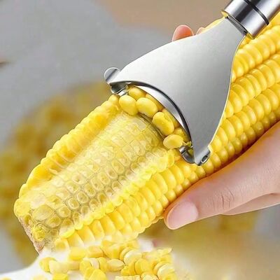 Stainless Steel Corn Peeler Serrated Corn Stripper Peelers C