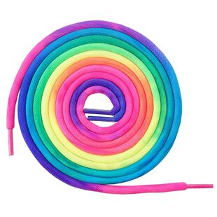 Rainbow Shoelaces Thick Round Colorful Shoe Laces for Sneake