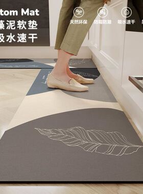 Long Kitchen Mat Bath Carpet Floor Mat Doormat Absorbent Rug