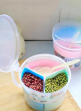 coffee tea sugar container pot sealed cans portable  grid k