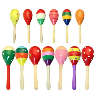 Sand Hammer Wooden Children Orff Instruments Entertainment S