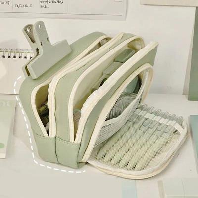 Girl Large Capacity Aesthetic Pencil Bag School Cases Cute