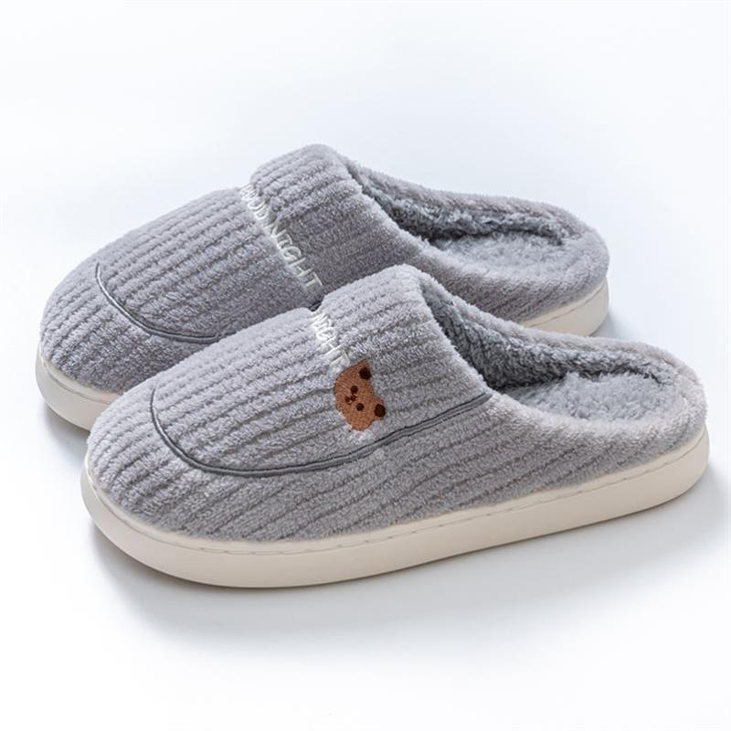 men winter Indoor slippers warm slipper women cotton slipper