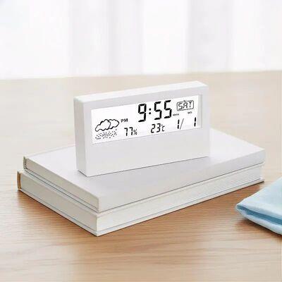Thermo-Hygrometer Clock Creative Weather Display Electronic