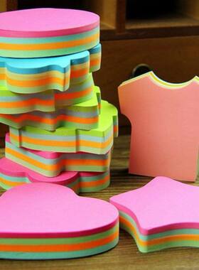 Creative Post Colour Self Stick Notes Self-adhesive Sticky N